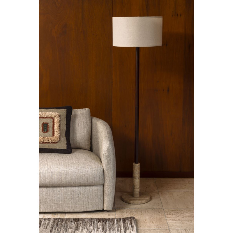 Lampadaire design en bois classique, JACKSON