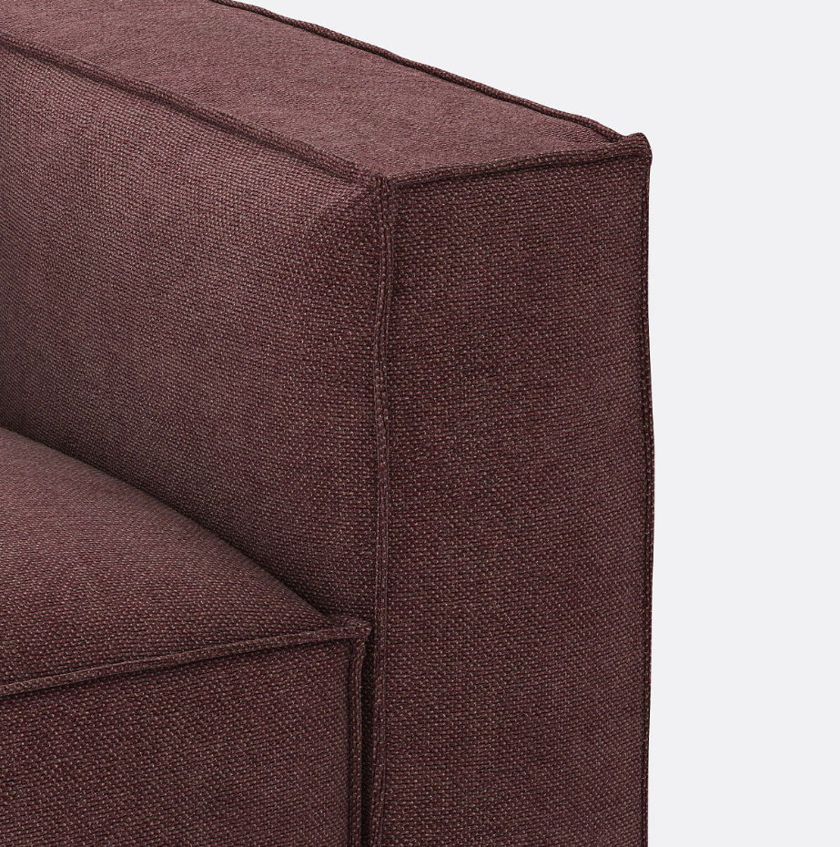 Modulable 3 places, tissu texturé, Seven