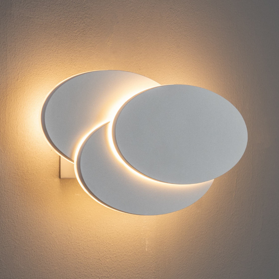 Applique LED triple ovale murale - TRIPLE LUNAR