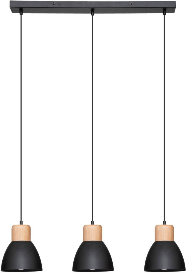 Suspension triple bois métal DESY