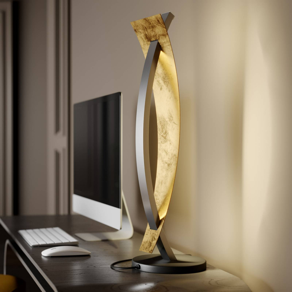 Lampe à poser en métal moderneLED, Marija