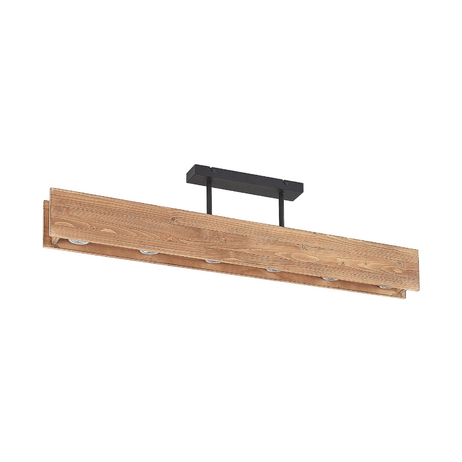 Plafonnier en bois scandinave, Malwin