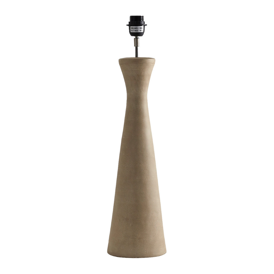 Lampe en poterie