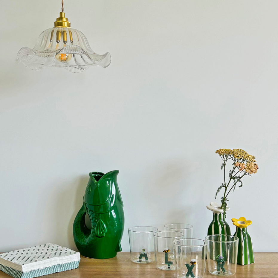 Suspension en verre
