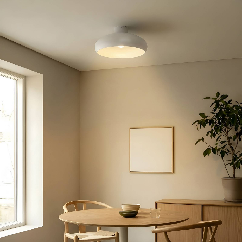 Plafonnier en métal moderne, Elover
