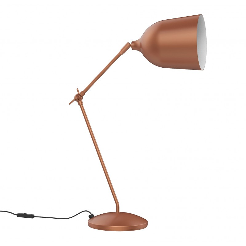 Lampe design en métal industriel