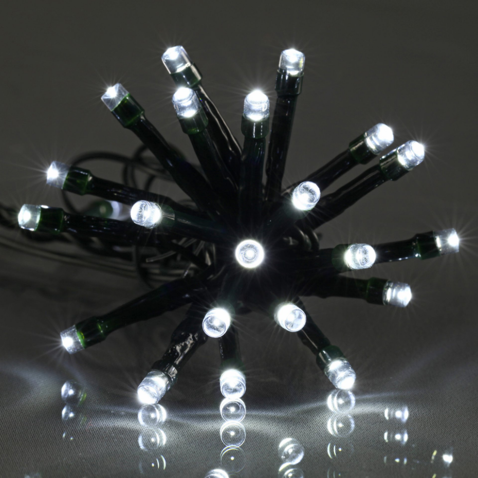 Guirlande électrique exterieur 300Led Blanc