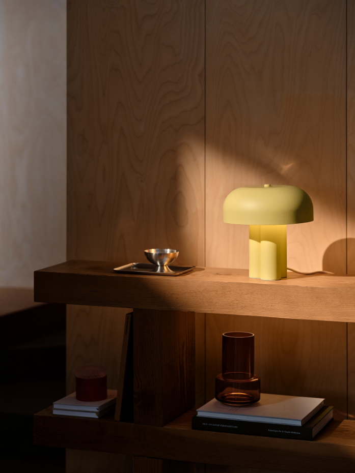Lampe à poser Sandro  Métal Marron clair ,  H. 26 - IP20 - E27 /  Nordlux Intérieur