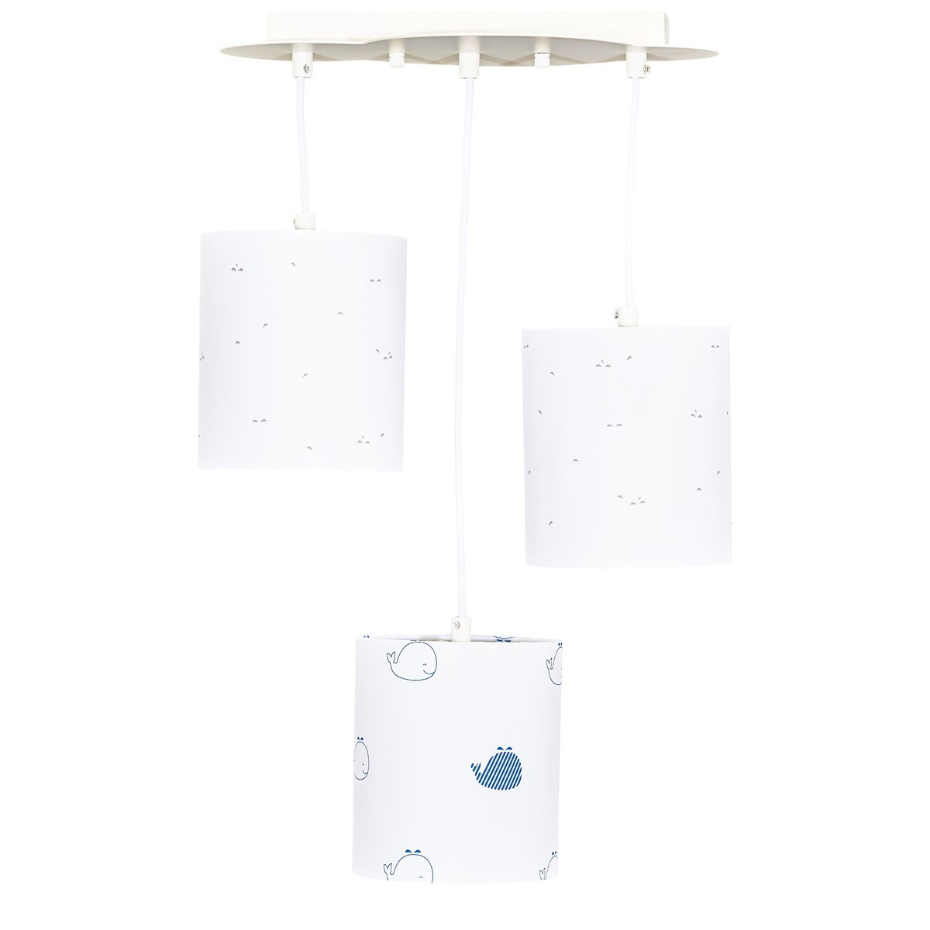 Suspension lumineuse en coton