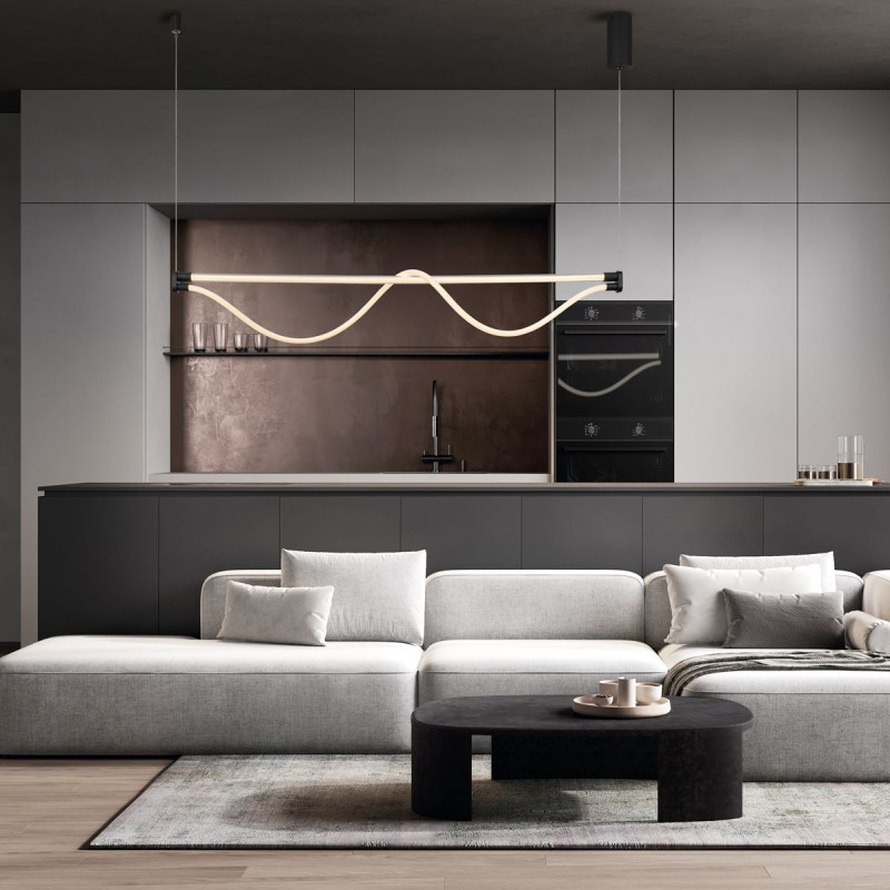 Suspension en métal design, FUGAZ