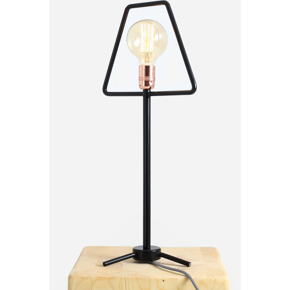 Lampe de table en acier De firkant