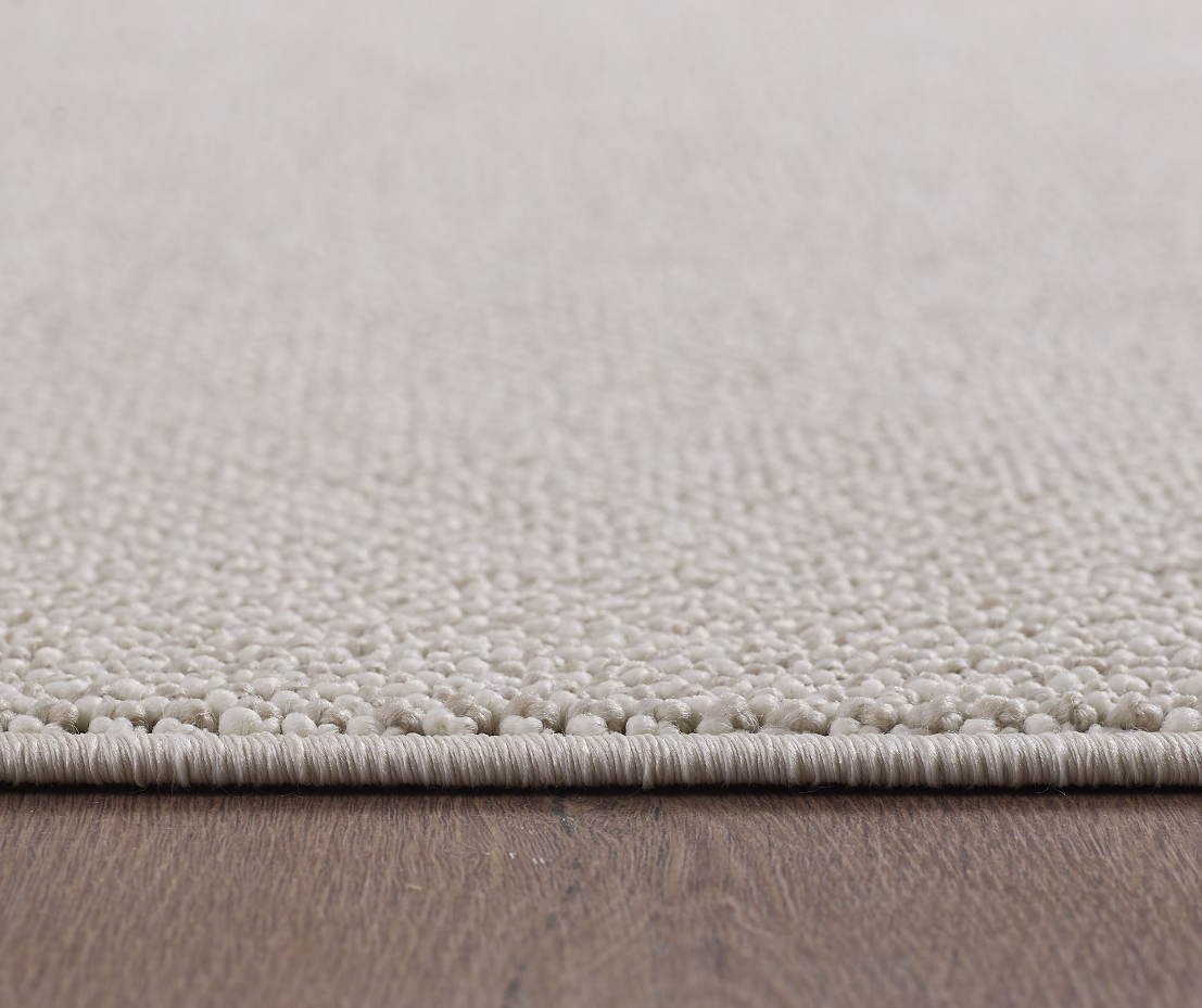 Tapis de salon rond tissé MORELIA