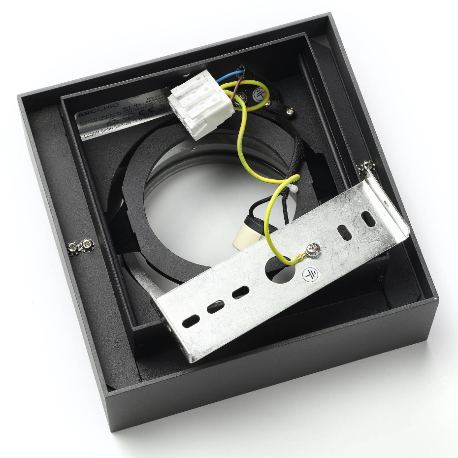 Plafonnier en aluminium moderne, Ronka