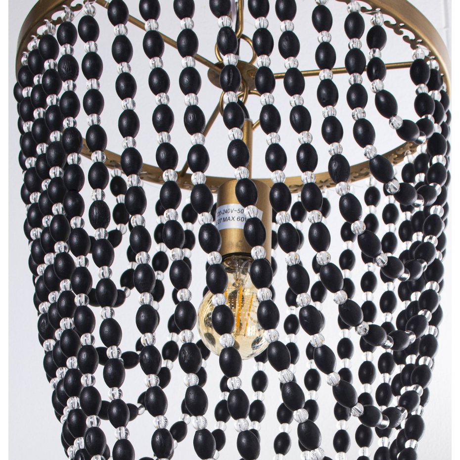 Suspension en métal design épuré 35 cm