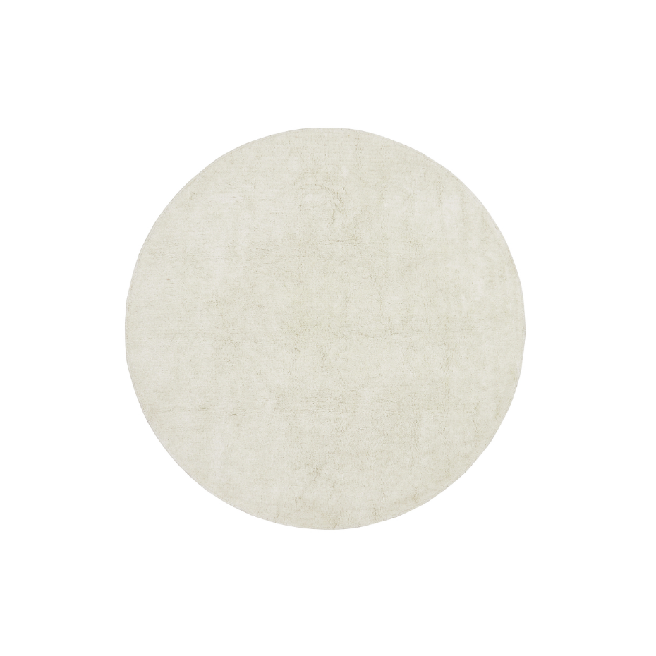 Tapis rond en laine Silhouettes