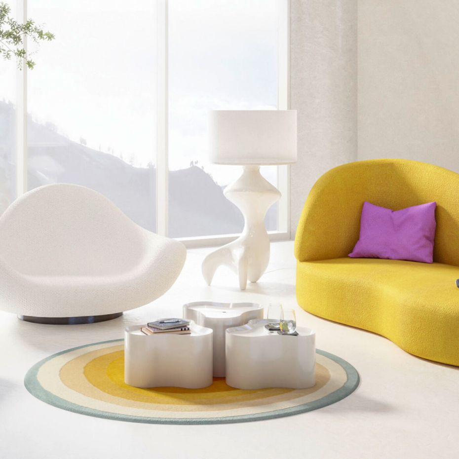 Lampadaire en fibre de verre, FLOW FIGURE