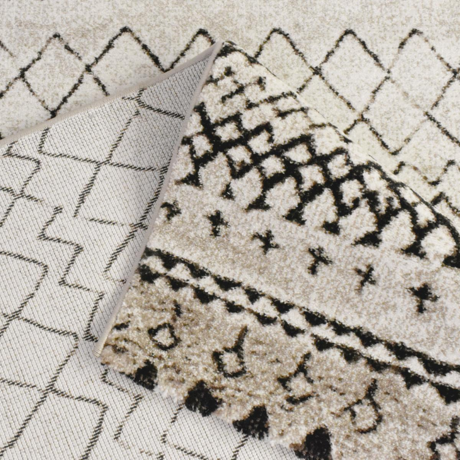 Tapis berbère tissé motifs tribaux LYN8  MABAL