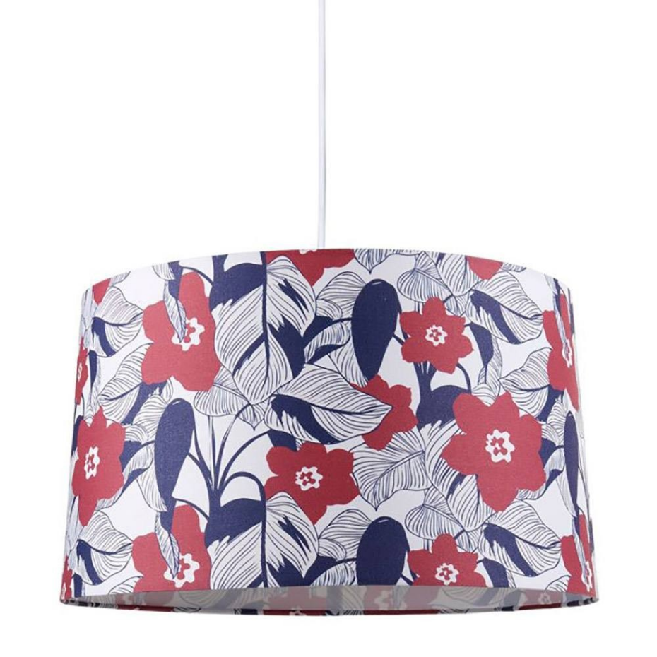 Suspension cylindrique tissu Hippie D40