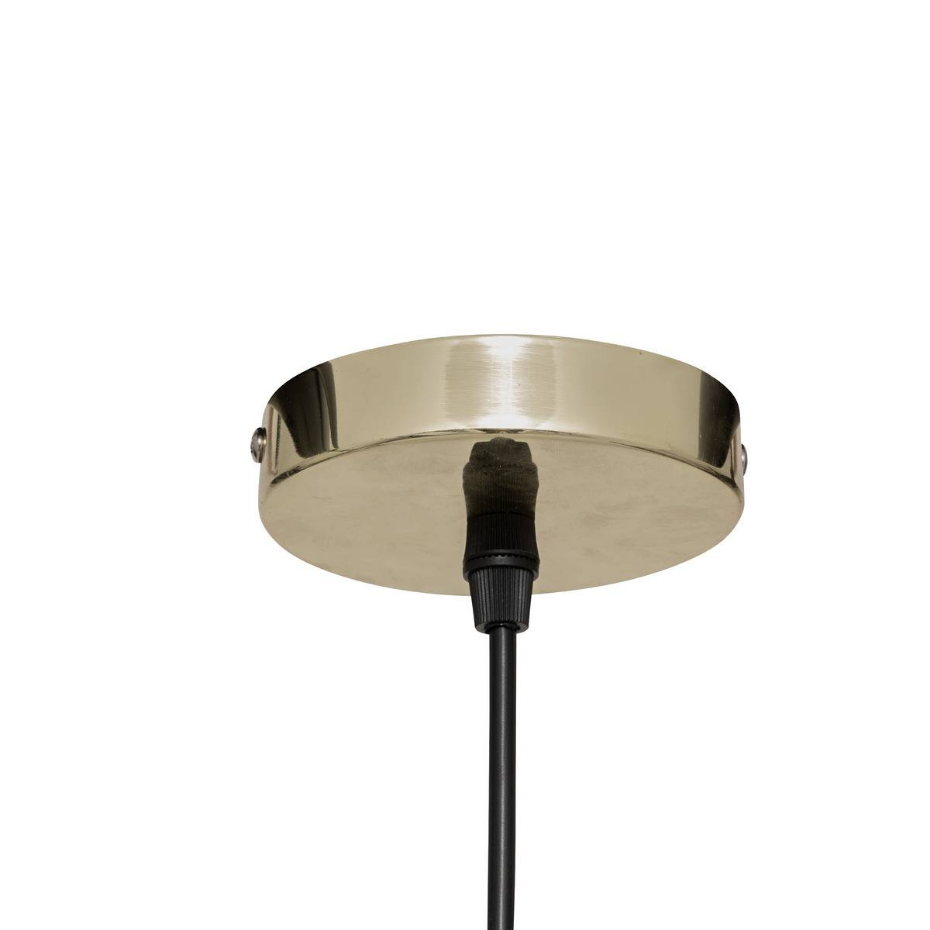 Suspension en verre design floral PHYLAS
