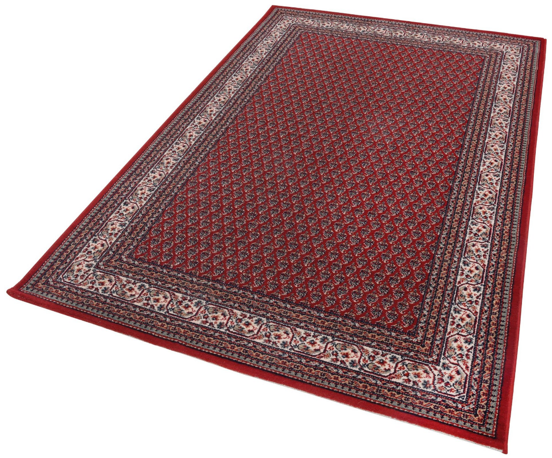 Tapis d'orient Merat Mir fait main à bordure