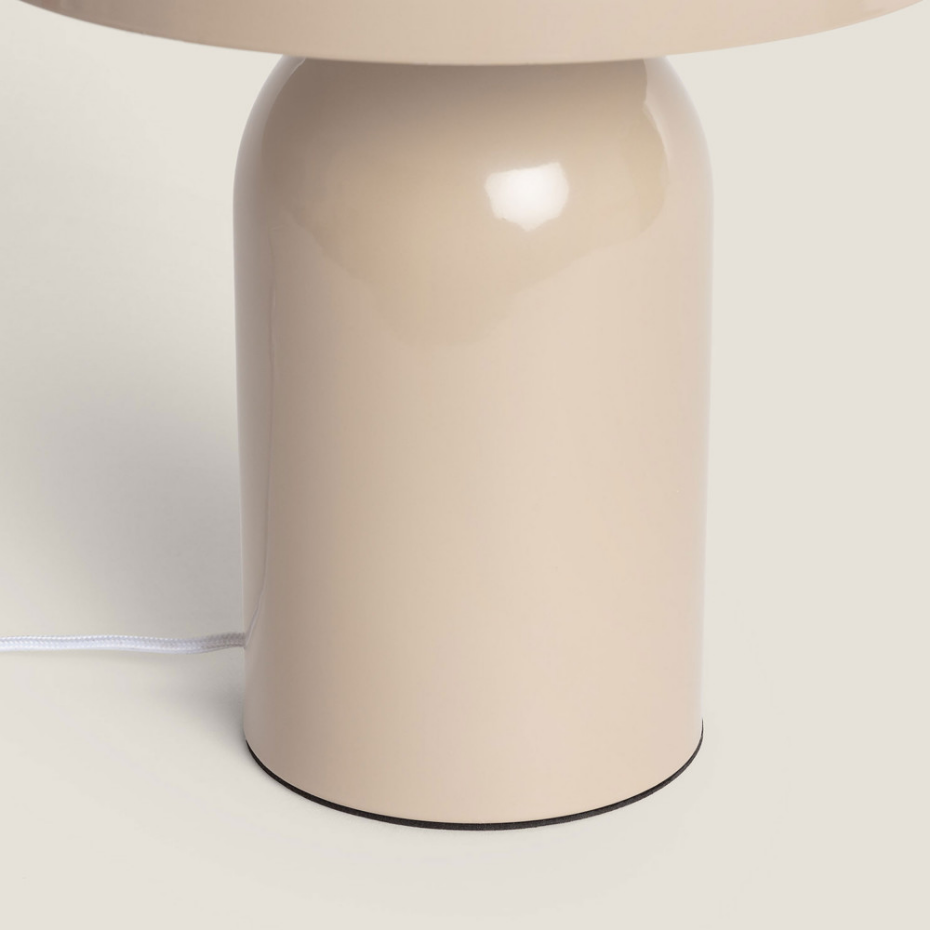 Lampe à poser champignon en métal- ARTO