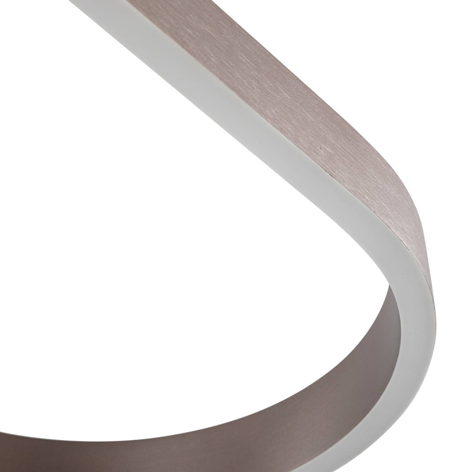 Suspension connectée en aluminium moderneLED