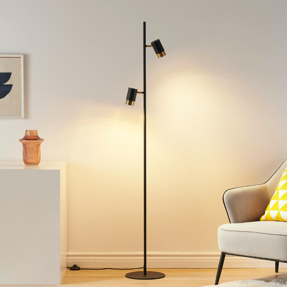 Grand lampadaire multi spot - ELYA