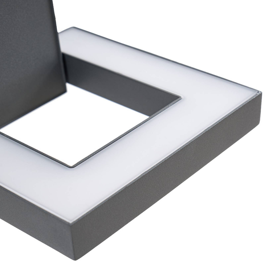 Applique extérieure en aluminium moderneLED