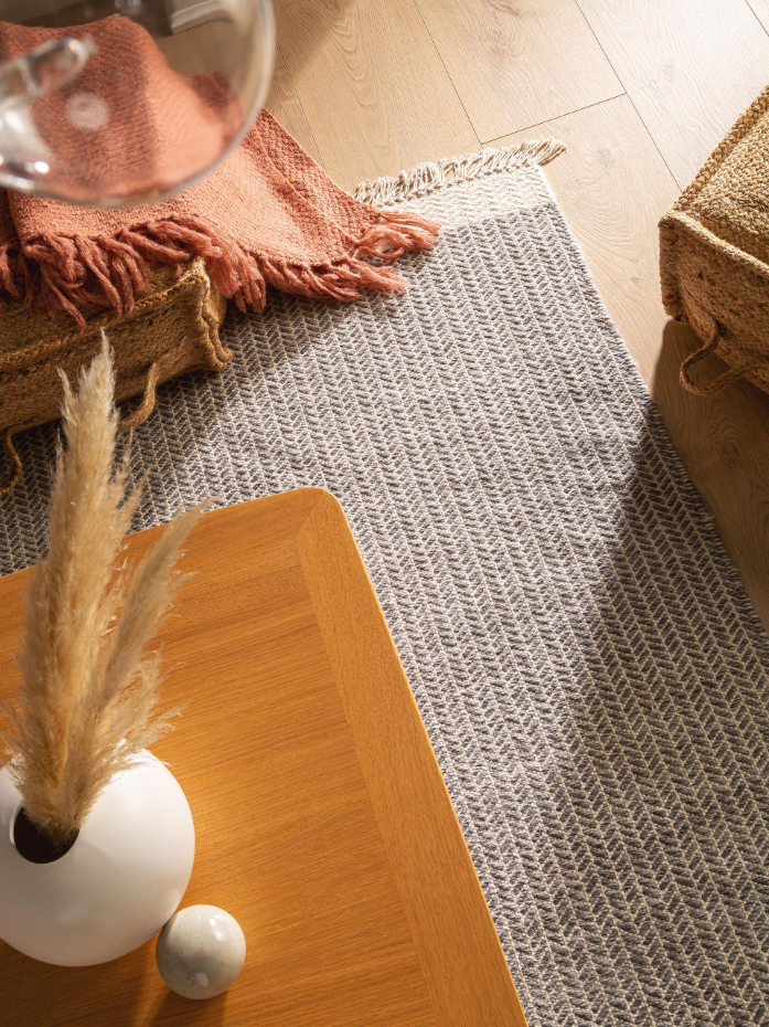 Tapis de laine tissé main KIM