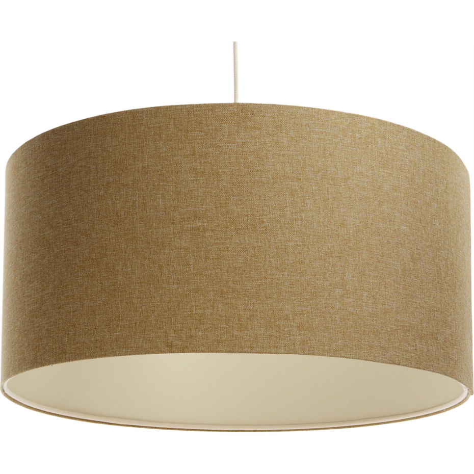 Suspension en tissu rond hauteur ajustable Boho Elegant