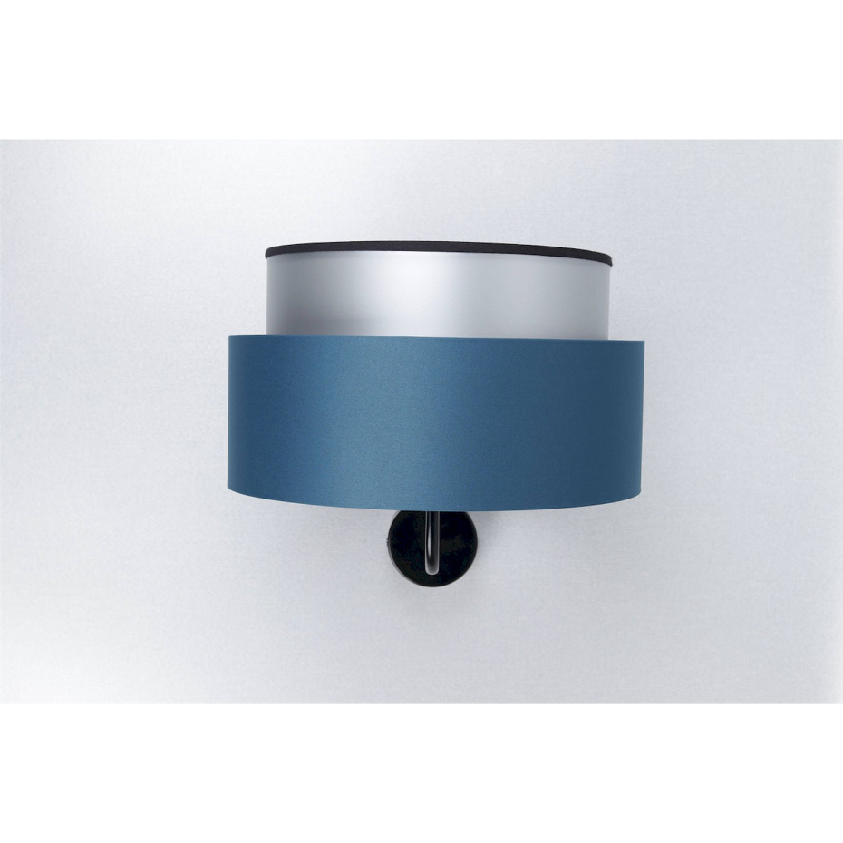 Applique murale ronde en plastique Duo ellegant
