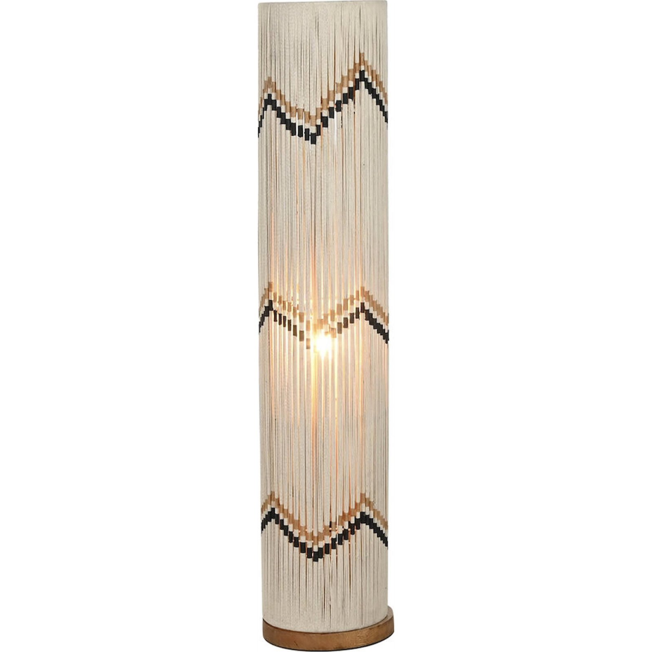 Lampadaire en raphia tressé format carré Urban Vila2