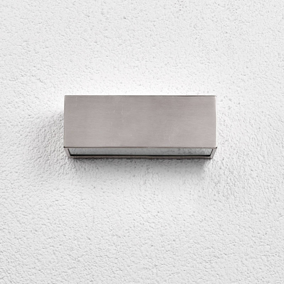 Applique extérieure en inox moderne, Leonora