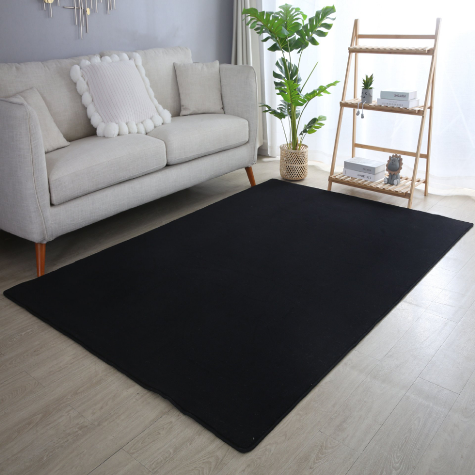 Tapis de salon uni MOSCOU