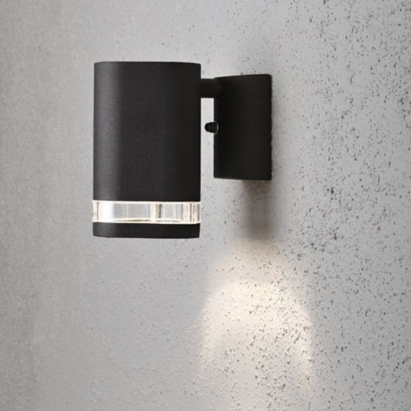 Applique Exterieur Jardin Secret Noire