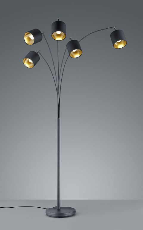 Lampadaire design en métal, TOMMY