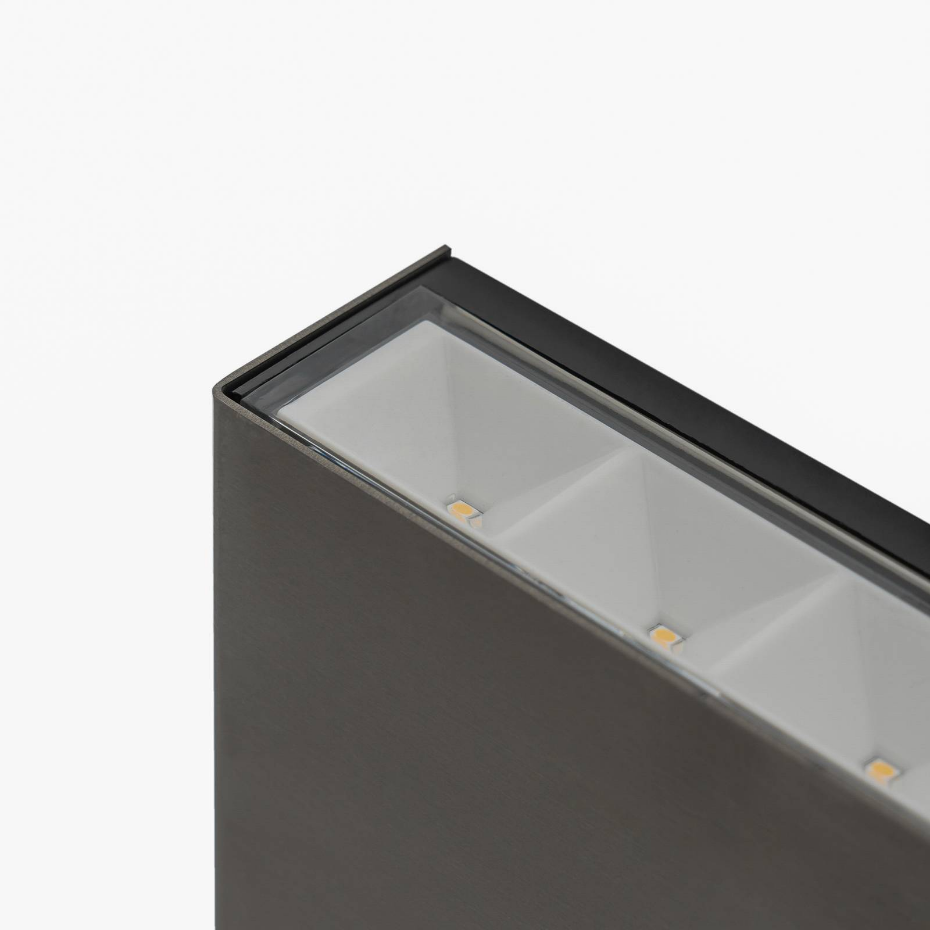 Applique extérieure en inox moderneLED