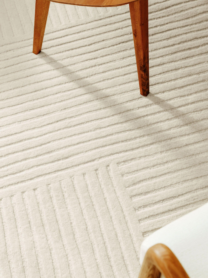 Tapis de laine tufté main YANIS
