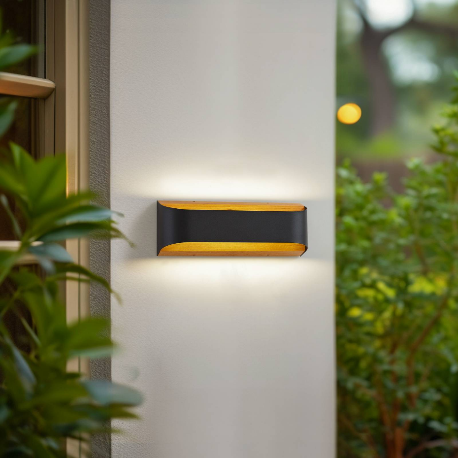Applique extérieure en aluminium moderneLED