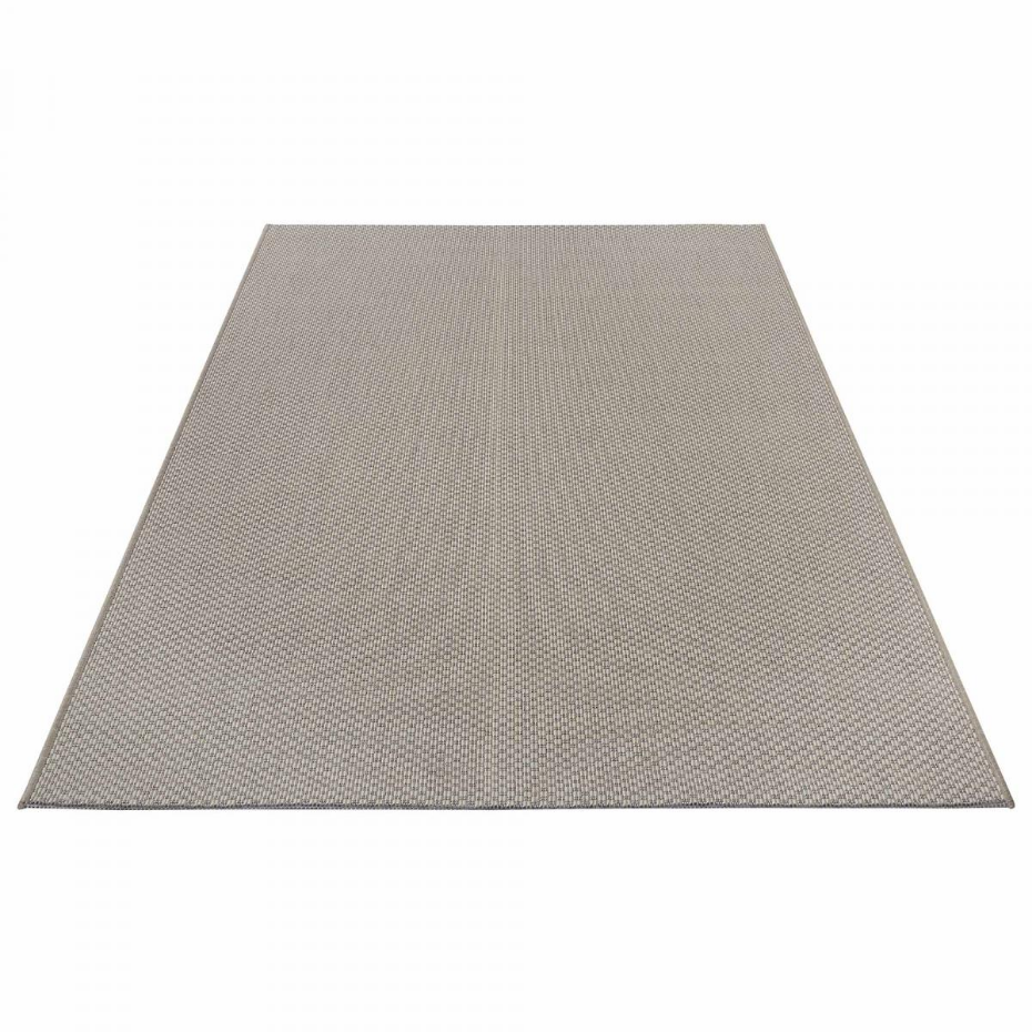 Tapis exterieur kilim géométrique, structure tissée résistante, PURE
