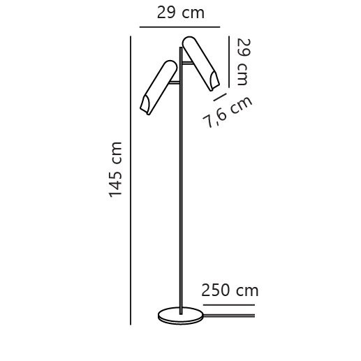 Lampadaire ROCHELLE
