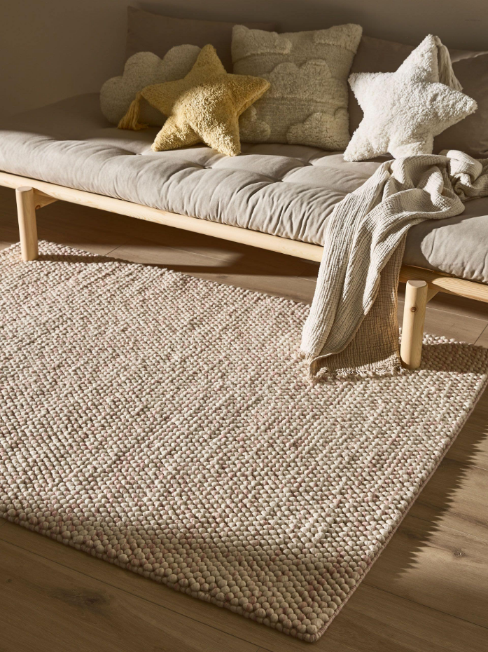 Tapis enfant tissé main BEADY