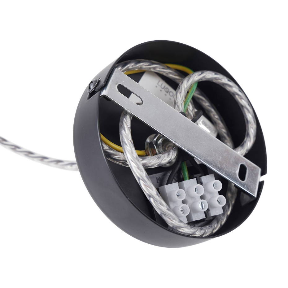 Suspension en verre vintage, Drakar