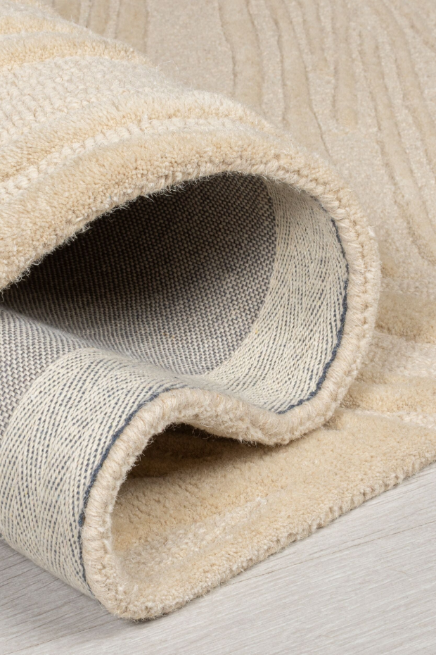 Tapis en laine FEUILLAGE