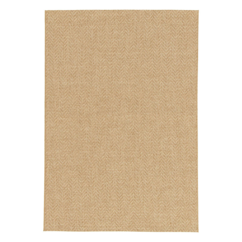 Tapis intérieur/extérieur effet jute coloris naturel OLIVER