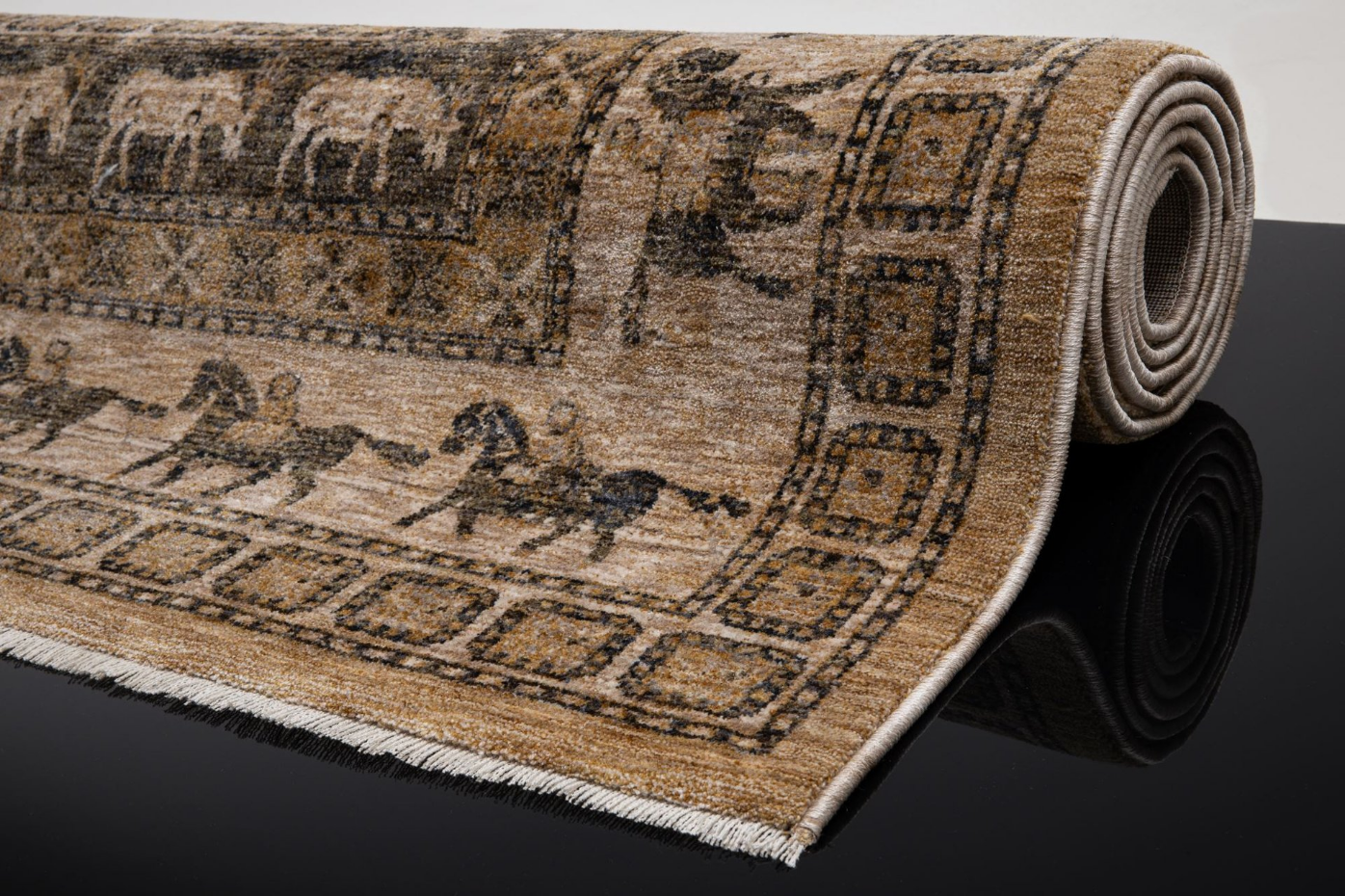 Tapis tissé avec bordure - Beatrice