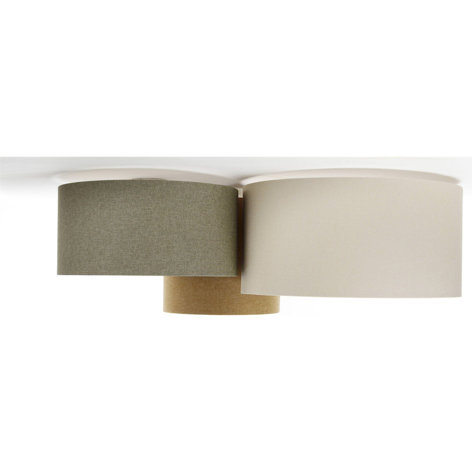 Plafonnier rond en tissu style boho élégant