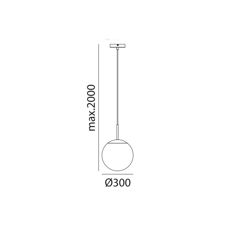 Suspension Roxanne Laiton Mat