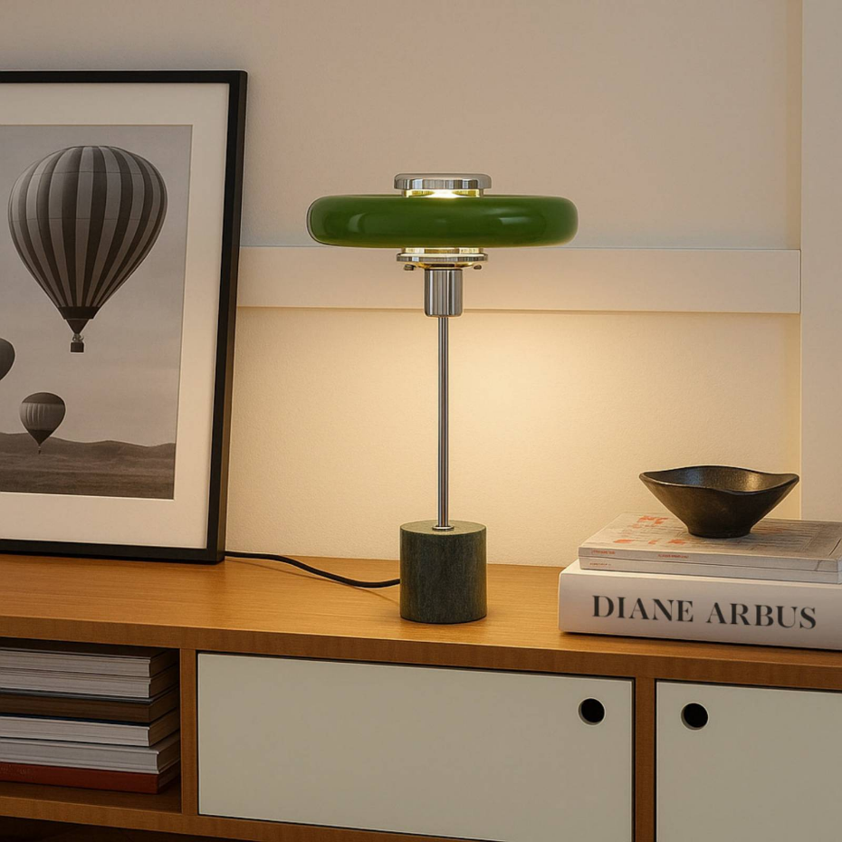Lampe à poser en métal vintage, Branford