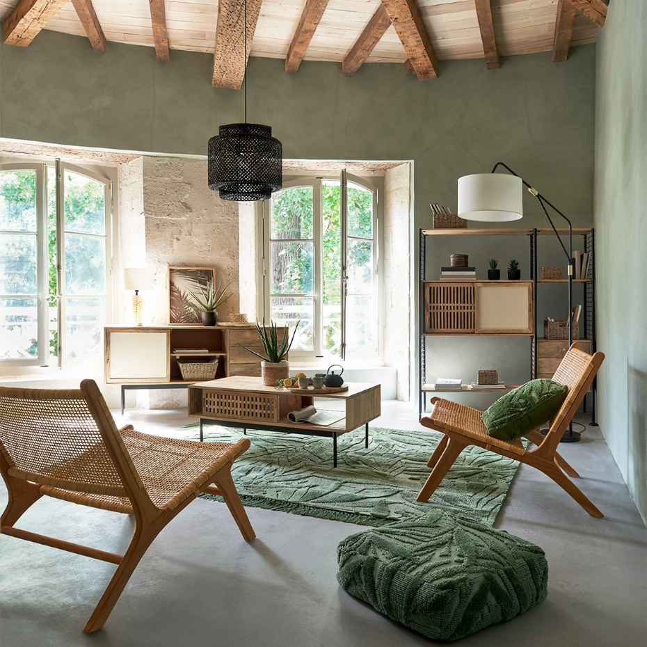 Suspension bambou naturel LIBY